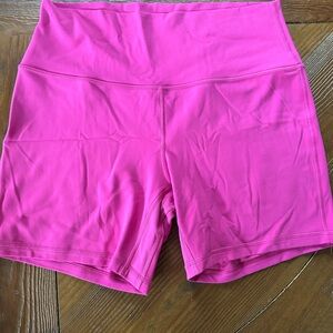 Lululemon Athletica Pink Align 6 inch High Waist Performance